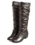 Damen-Winterstiefel aus Leder J1819 10