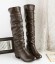 Damen-Winterstiefel aus Leder J1819 2