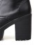 Damen-Winterstiefel mit Absatz J1197 7