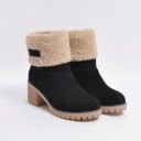 Damen-Winterstiefel mit Absatz J834 9