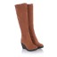 Damen-Winterstiefel mit Fell A1 4