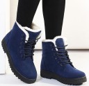 Damen-Winterstiefel mit Fell J836 1