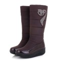 Damen-Winterstiefel mit Katze J1198 2