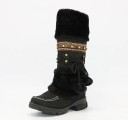 Damen-Winterstiefel mit Pompons J2359 4