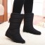 Damen-Winterstiefel mit Verschluss hinten J1195 6