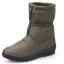 Damen-Winterstiefel mit Vorderverschluss J838 10