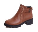 Damen-Winterstiefeletten mit Absatz J1202 7