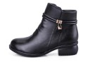 Damen-Winterstiefeletten mit Fell A3 8