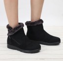 Damen-Winterstiefeletten mit Fell J1815 2