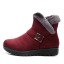 Damen-Winterstiefeletten mit Fell J1816 2