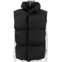 Damen Winterweste mit Rollkragen und Reißverschluss Einfarbige wärmende Weste aus Baumwolle und Polyester Stylische Weste für kalte Wintertage 19