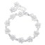 Damenarmband mit Blumen H99 1