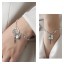 Damenarmband mit Charms P105 4