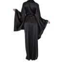 Damenbademantel Leichter bequemer Bademantel aus Polyester Mit Bindeband in der Taille Eleganter Hausbademantel für Frauen Weiches und luftiges Material 3