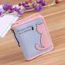 Damenbrieftasche mit Katze M211 9