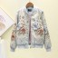 Damenjacke mit Blumen P1361 4