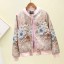 Damenjacke mit Blumen P1361 3