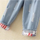 Damenjeans mit elastischem Bund A175 3