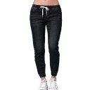 Damenjeans mit elastischem Bund 3