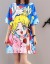 Damenkleid mit Comic-Print 6