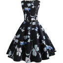 Damenkleid mit Gürtel 9