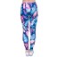 Damenleggings mit bunten Federn 3