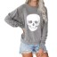 Damenpullover mit Totenkopf 2