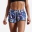 Damenshorts mit Blumen A710 6