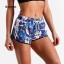 Damenshorts mit Blumen A710 2