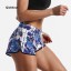 Damenshorts mit Blumen A710 3