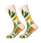 Damensocken mit Blumen 8