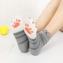 Damensocken mit einer Katze 1