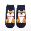 Damensocken mit Hund 14