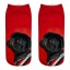 Damensocken mit lustigen Hunden 8