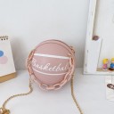 Damentasche in Form eines Basketballs 16 x 16 cm Mit dem Schriftzug Basketball Kurzes Trageband Schulterkette Mit Reißverschluss 8
