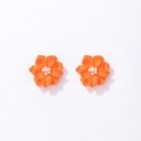 Dameøreringe blomster G1372 6
