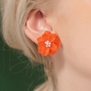 Dameøreringe blomster G1372 2