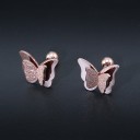 Dameøreringe Butterfly J2389 4