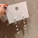 Dameøreringe med perler 2