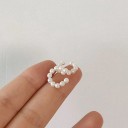 Dameøreringe med perler 3