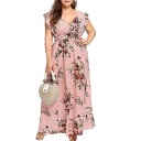 Damernas maxi klänningar plus size 3