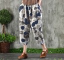 Dames 3/4 broek met stippen 5