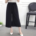 Dames 3/4 broek met strik 4