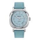 Dames Automatische Horloges Berny Minimalistisch met Datum Waterdicht 50 m 38 mm Roestvrij Staal Saffierglas Canvas Band Voor Elke Dag 2