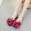 Dames ballerina's met strik A609 4