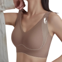 Dames beha zonder beugels met gevormde cups elastaan polyamide comfortabel voor dagelijks gebruik 3