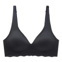 Dames beha zonder beugels met gevormde cups elastan nylon comfortabele gladde constructie geschikt voor dagelijks discreet dragen 5