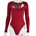 Dames body&#39;s met diepe halslijn 6