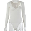 Dames body&#39;s met diepe halslijn 5