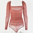 Dames body met diepe halslijn B716 2